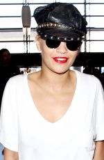 RITA ORA Arrives at Los Angeles International Airport 07/02/2015