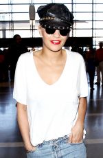 RITA ORA Arrives at Los Angeles International Airport 07/02/2015