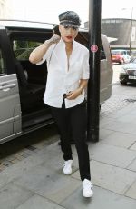RITA ORA Arrives in London 07/03/2015