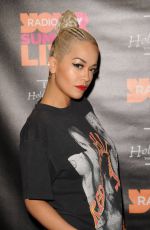 RITA ORA at Radio City Summer Live in Liverpool 07/18/2015