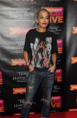 RITA ORA at Radio City Summer Live in Liverpool 07/18/2015