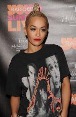RITA ORA at Radio City Summer Live in Liverpool 07/18/2015