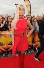 RITA ORA at The X Factor Auditions in Manchester 07/08/2015