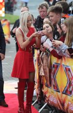 RITA ORA at The X Factor Auditions in Manchester 07/08/2015