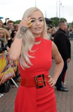 RITA ORA at The X Factor Auditions in Manchester 07/08/2015