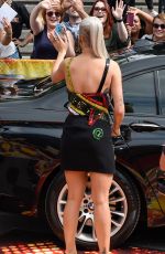 RITA ORA at X Factor Audition in London 07/16/2015