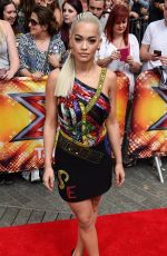RITA ORA at X Factor Audition in London 07/16/2015