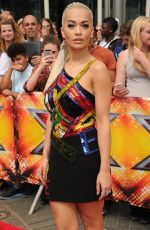 RITA ORA at X Factor Audition in London 07/16/2015