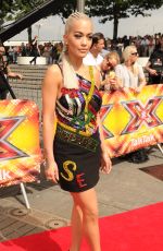 RITA ORA at X Factor Audition in London 07/16/2015