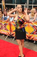 RITA ORA at X Factor Audition in London 07/16/2015