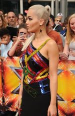 RITA ORA at X Factor Audition in London 07/16/2015
