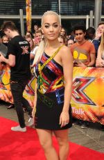 RITA ORA at X Factor Audition in London 07/16/2015
