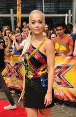RITA ORA at X Factor Audition in London 07/16/2015