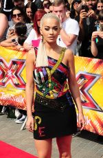 RITA ORA at X Factor Audition in London 07/16/2015
