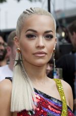 RITA ORA at X Factor Audition in London 07/16/2015