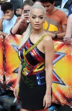 RITA ORA at X Factor Audition in London 07/16/2015