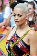 RITA ORA at X Factor Audition in London 07/16/2015