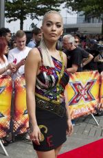 RITA ORA at X Factor Audition in London 07/16/2015