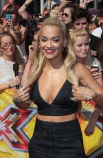 RITA ORA at X Factor Audition in London 07/19/2015