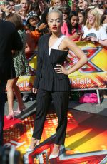 RITA ORA at X Factor Audition in London 07/21/2015