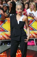 RITA ORA at X Factor Audition in London 07/21/2015