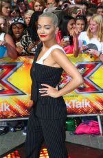 RITA ORA at X Factor Audition in London 07/21/2015
