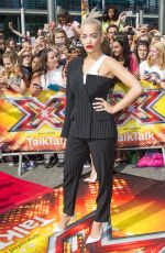 RITA ORA at X Factor Audition in London 07/21/2015