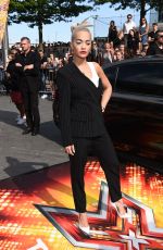 RITA ORA at X Factor Audition in London 07/21/2015