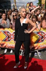 RITA ORA at X Factor Audition in London 07/21/2015
