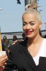 RITA ORA at X Factor Audition in London 07/21/2015