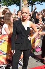 RITA ORA at X Factor Audition in London 07/21/2015