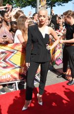 RITA ORA at X Factor Audition in London 07/21/2015