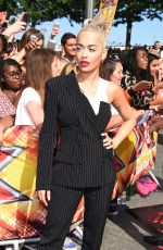 RITA ORA at X Factor Audition in London 07/21/2015