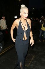 RITA ORA Night Out in London 07/14/2015
