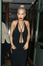 RITA ORA Night Out in London 07/14/2015