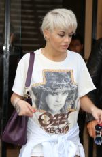 RITA ORA Out and About in Paris 07/06/2015
