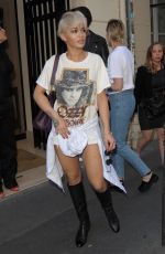 RITA ORA Out and About in Paris 07/06/2015