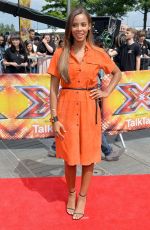 ROCHELLE HUMES at X Factor Audition in London 07/16/2015