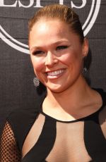 RONDA ROUSEY at 2015 Espys Awards in Los Angeles