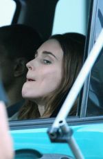 ROONEY MARA on the Set of Blackbird in London 07/01/2015