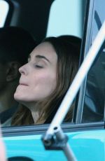 ROONEY MARA on the Set of Blackbird in London 07/01/2015