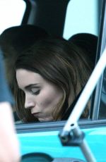 ROONEY MARA on the Set of Blackbird in London 07/01/2015