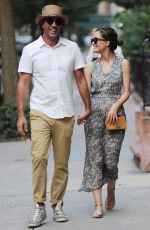 ROSE BYRNE and Bobby Cannavale Walk Out in the East Village 07/29/2015