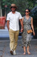 ROSE BYRNE and Bobby Cannavale Walk Out in the East Village 07/29/2015