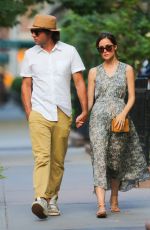 ROSE BYRNE and Bobby Cannavale Walk Out in the East Village 07/29/2015