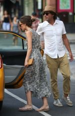 ROSE BYRNE and Bobby Cannavale Walk Out in the East Village 07/29/2015