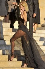 ROSIE HUNTINGTON-WHITELEY at Atelier Versace Fashion Show in Paris
