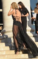 ROSIE HUNTINGTON-WHITELEY at Atelier Versace Fashion Show in Paris