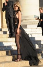 ROSIE HUNTINGTON-WHITELEY at Atelier Versace Fashion Show in Paris