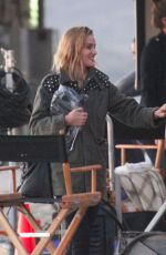 ROSIE HUNTINGTON-WHITELEY on the Set of a Photoshoot in Malibu 07/11/2015